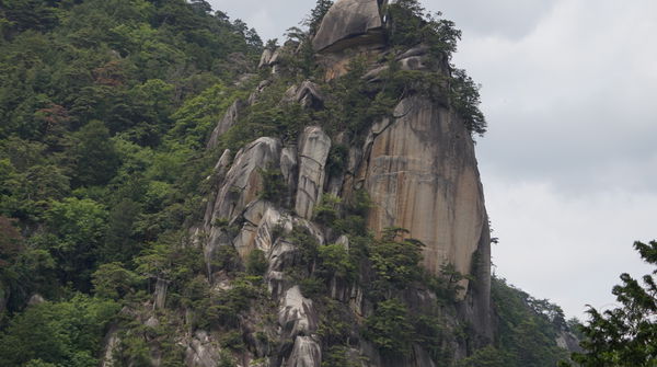 昇仙峡のシンボル 覚円峰