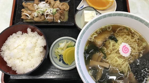 モツ煮ランチ