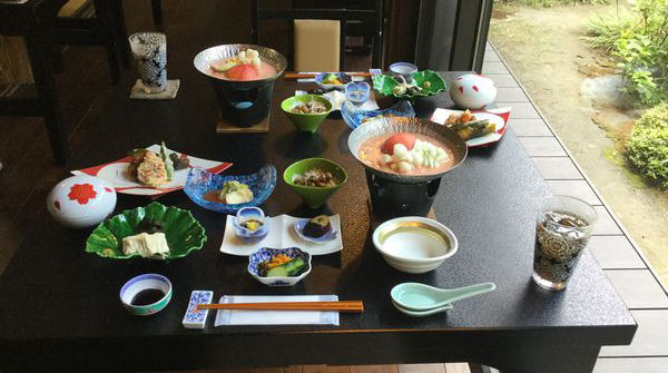 地産が存分に味わえる精進料理が最高です